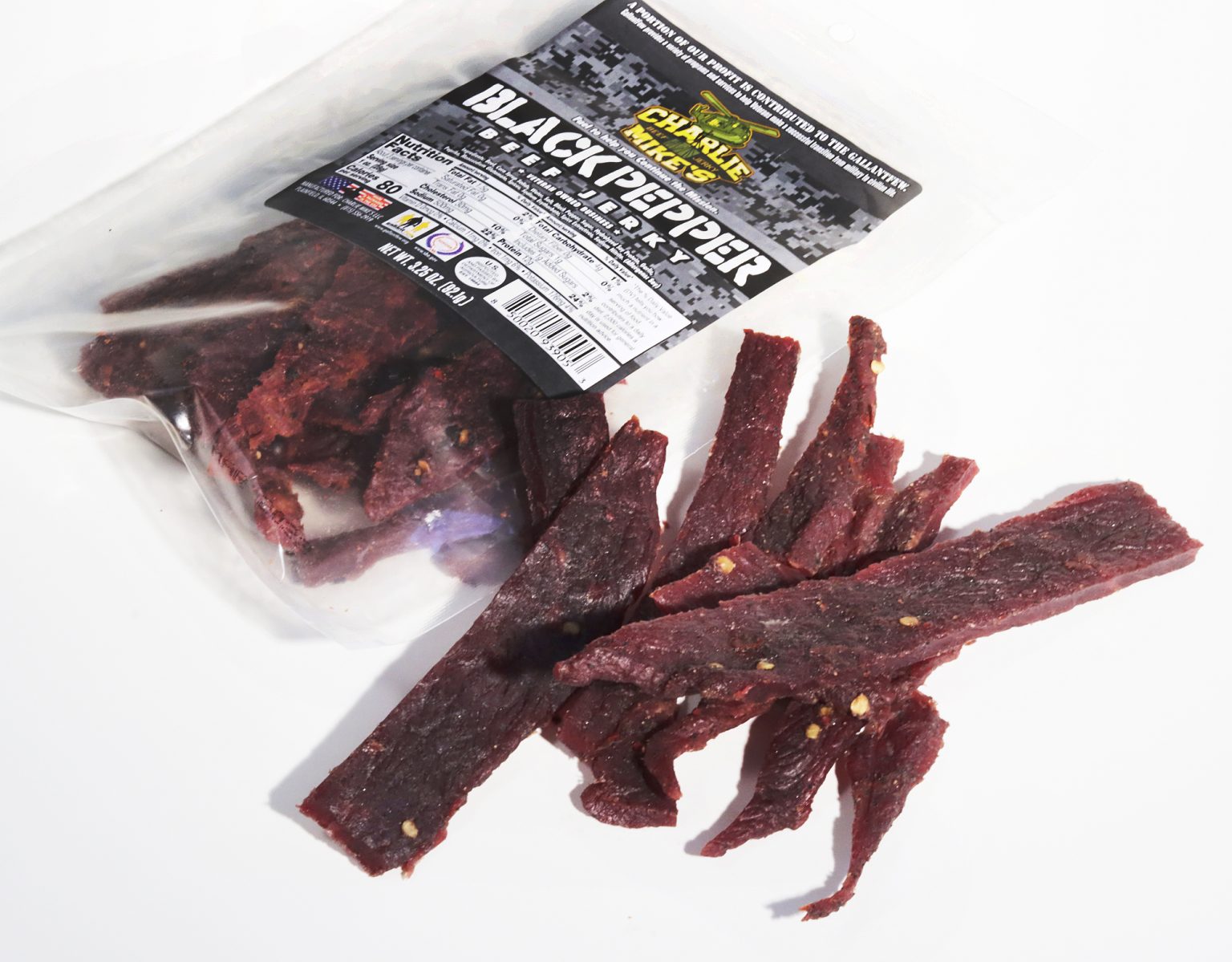 Black Pepper Beef Jerky Award Winning Beef Jerky Military Lifestyle